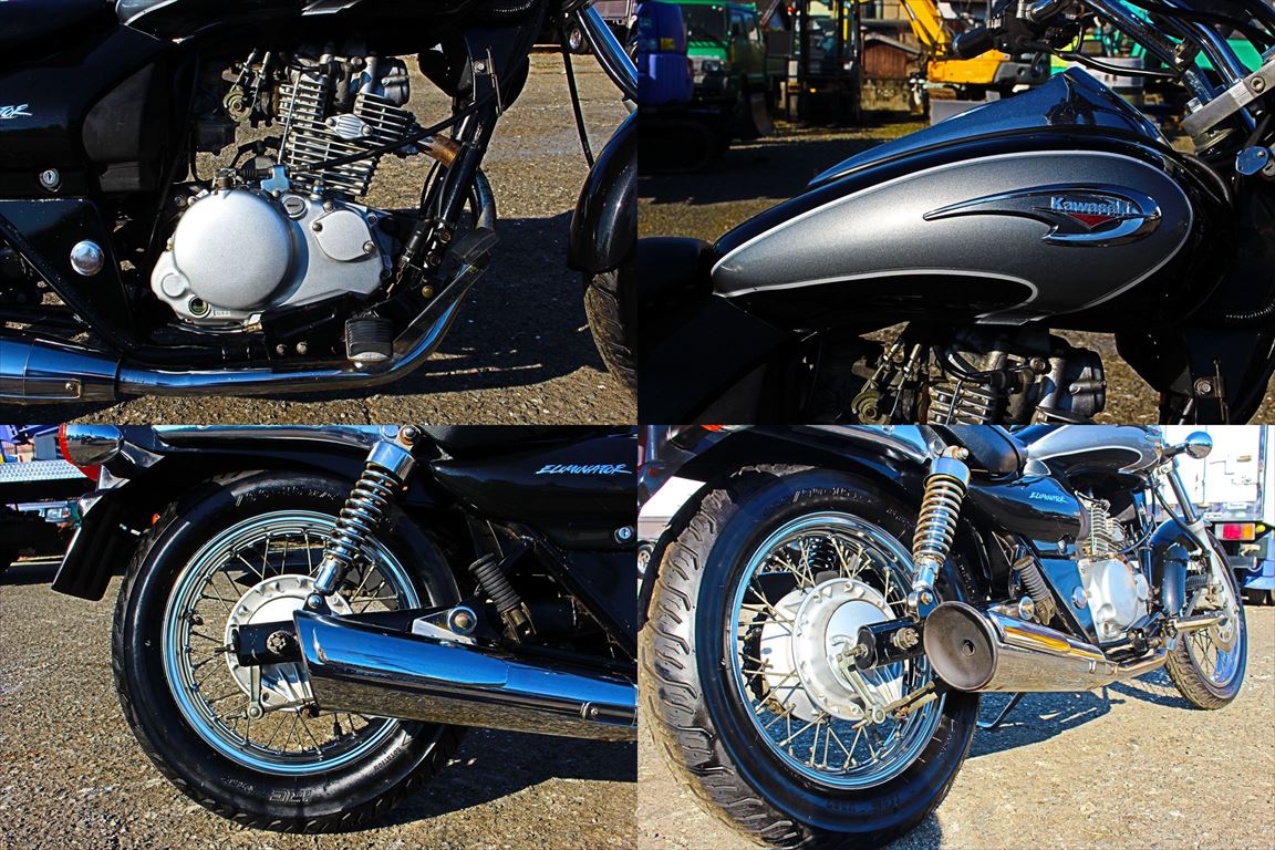 Kawasaki エリミネーター125 馬力アップキット済み 乗って帰れ